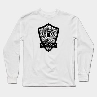 Wind Cave National Park Shield Long Sleeve T-Shirt